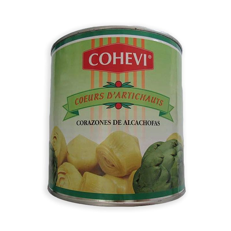 ALCACHOFAS CORAZONES 30/40 6/3Kg